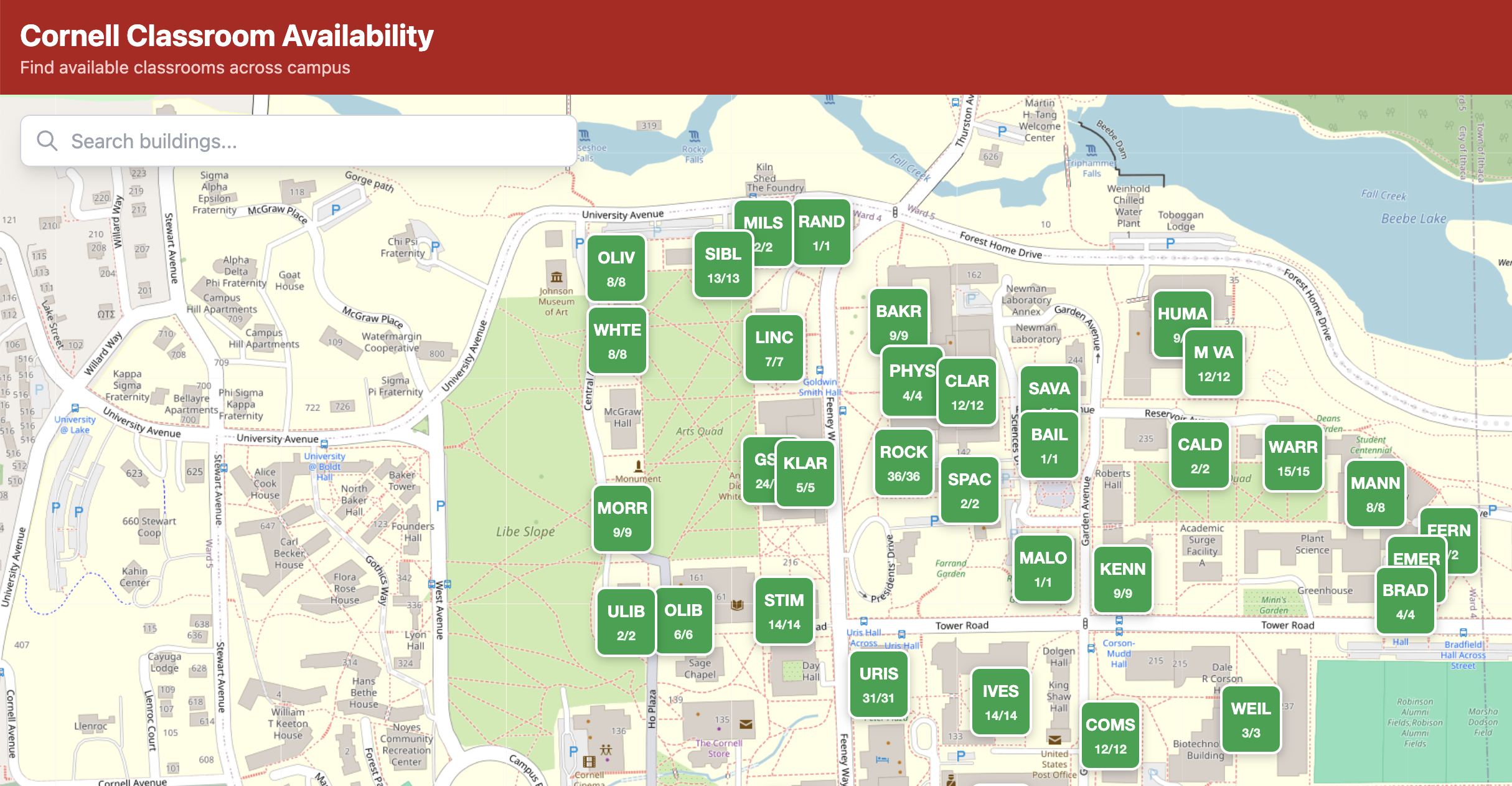 Cornell Availability – Course Availability Checker